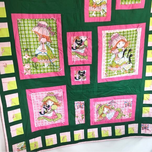 Hand Crafted Little Bo Peep Quilt - Picture 3 of 9